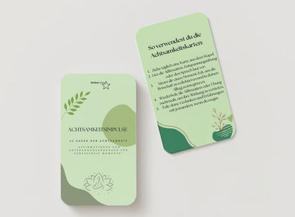 Achtsamkeits-impulskarten – Deine tägliche Quelle der Inspiration und Entspannung - Seelenruhm